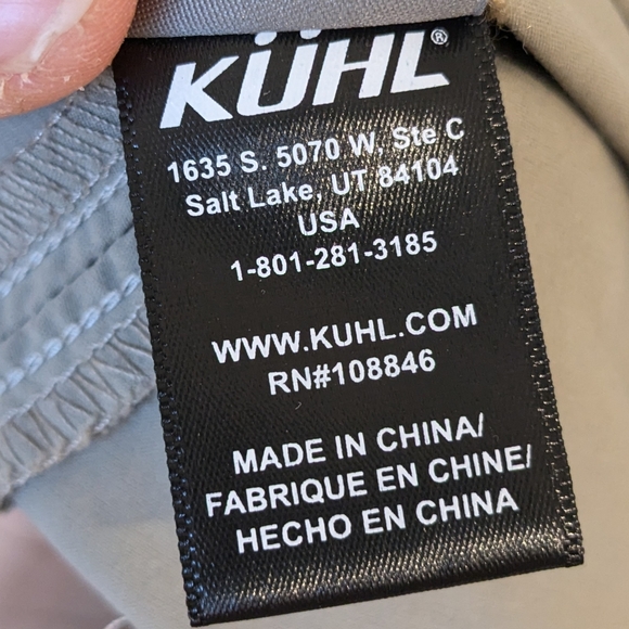 KUHL Women's Tan Insect Shield Hiking Camping Outdoor Nylon Capri Pants 14 - Picture 8 of 11